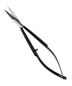 Precision Brow Scissor, Precision Brow Shaping Scissors, Ergonomic Spring Grip, Stainless Steel and Ultra-Maneuvering Eyebrow Trimmers