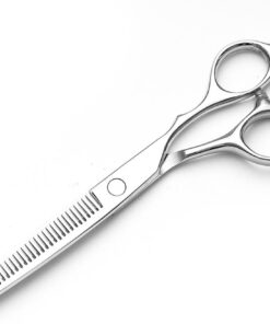 Hair Cutting Scissor, Stainless Steel Hair Scissor for Barbers & Salon Stylists - Smooth Motion Fine Craftsmanship Barber Overall Length Hair Thinning Scissors Cutting Teeth Shears, 6.8"