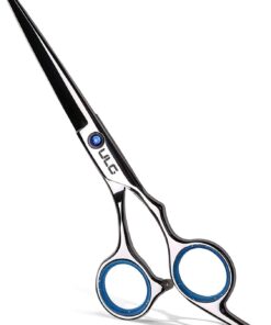 Hair Cutting Scissors, ULG Professional Hair Scissors 6.5 inch Right-Hand Razor Edge Barber Shears Salon Hair Cutting Shears Made of Japanese Stainless Steel, Hand Sharpened Blue 6.5 Inch (Pack of 1)