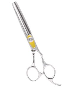 Equinox International, Professional Hair Scissors, Japanese Stainless Steel-Barber Hair Cutting Texturizing Thinning Razor Edge Series Teeth Shears for Men/Women/Kids/Salon & Home-6.5" Overall Length